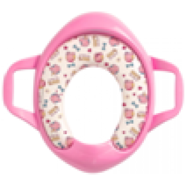 PEPPA PIG 幼兒軟墊訓練廁板 (連掛勾) - 粉紅